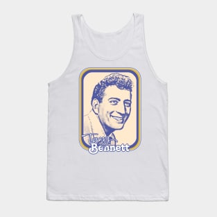 Tony Bennett  / Retro Style Fan Design Tank Top